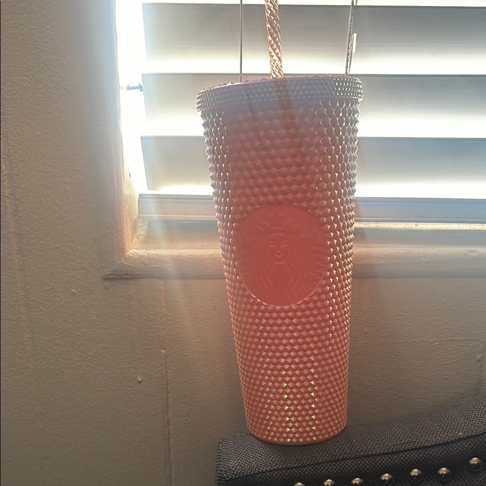 Starbucks Pink Studded Tumbler